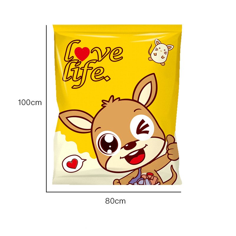 Bộ 4 Túi Hút Chân Không Quần Áo, Chăn Gối LOVE LIFE
