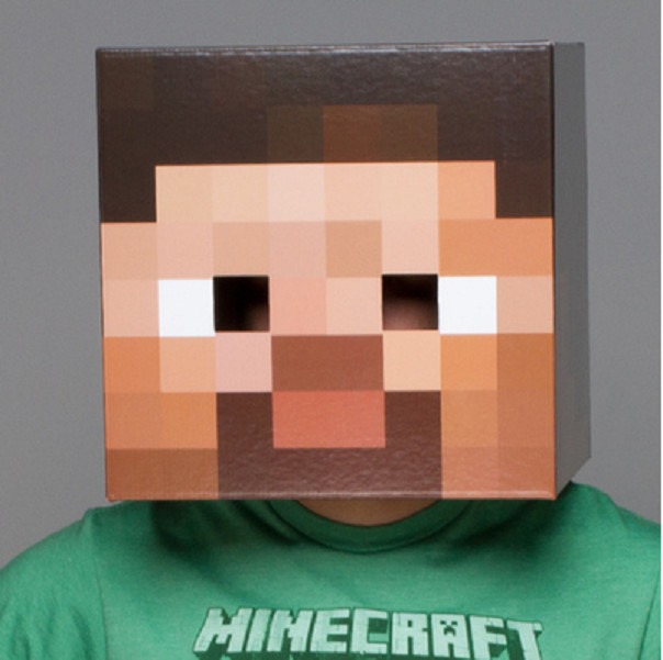 Đầu hoá trang Steve Minecraft