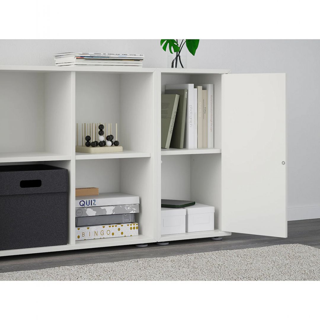 Giá sách gỗ công nghiệp đẹp phong cách hiện đại SMLIFE Bukkuman