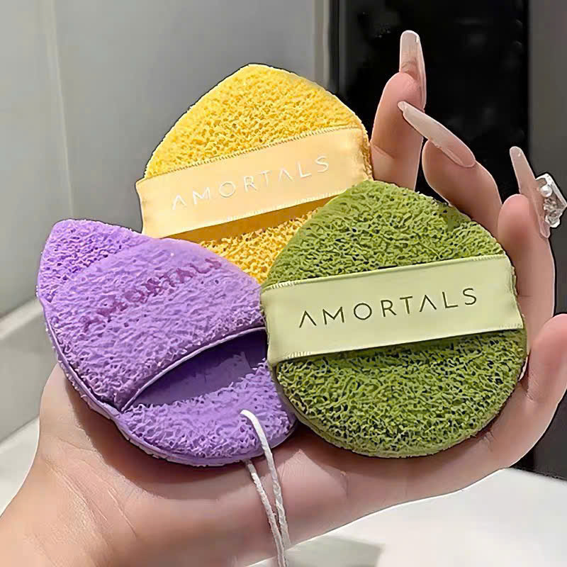 COMBO 3 Hộp Bông Mút Rửa Mặt Amortals, Mút Rửa Mặt Bọt Biển, Làm Sạch Mặt, Bông Mút Hình Giọt Nước - HÀNG CHÍNH HÃNG MINIIN
