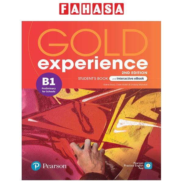 Gold Experience 2nd Edition B1 Student's Book & Interactive eBook With Digital Resources & App
