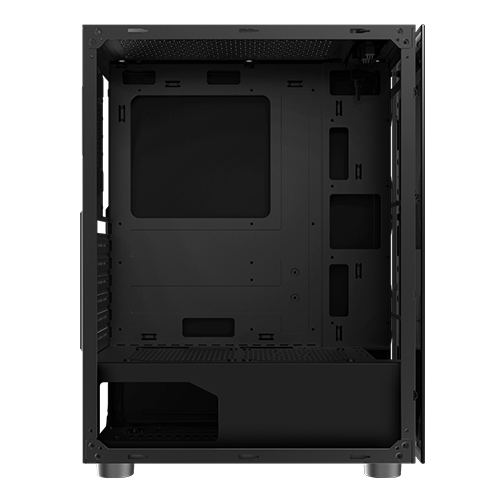 Vỏ case máy tính Xigmatek Hero 3F 2 mặt kính cường lực thiết kế khung thông gió vượt trội ( tặng kèm 3 fan rgb) - Hàng chính hãng
