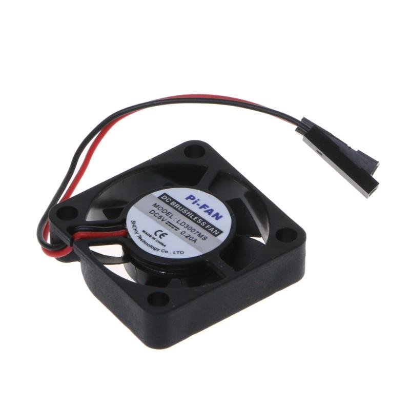 Quạt Tản Nhiệt Mini Chạy Cho Raspberry Pi 3 / 2 / B + 3.3v / 5v