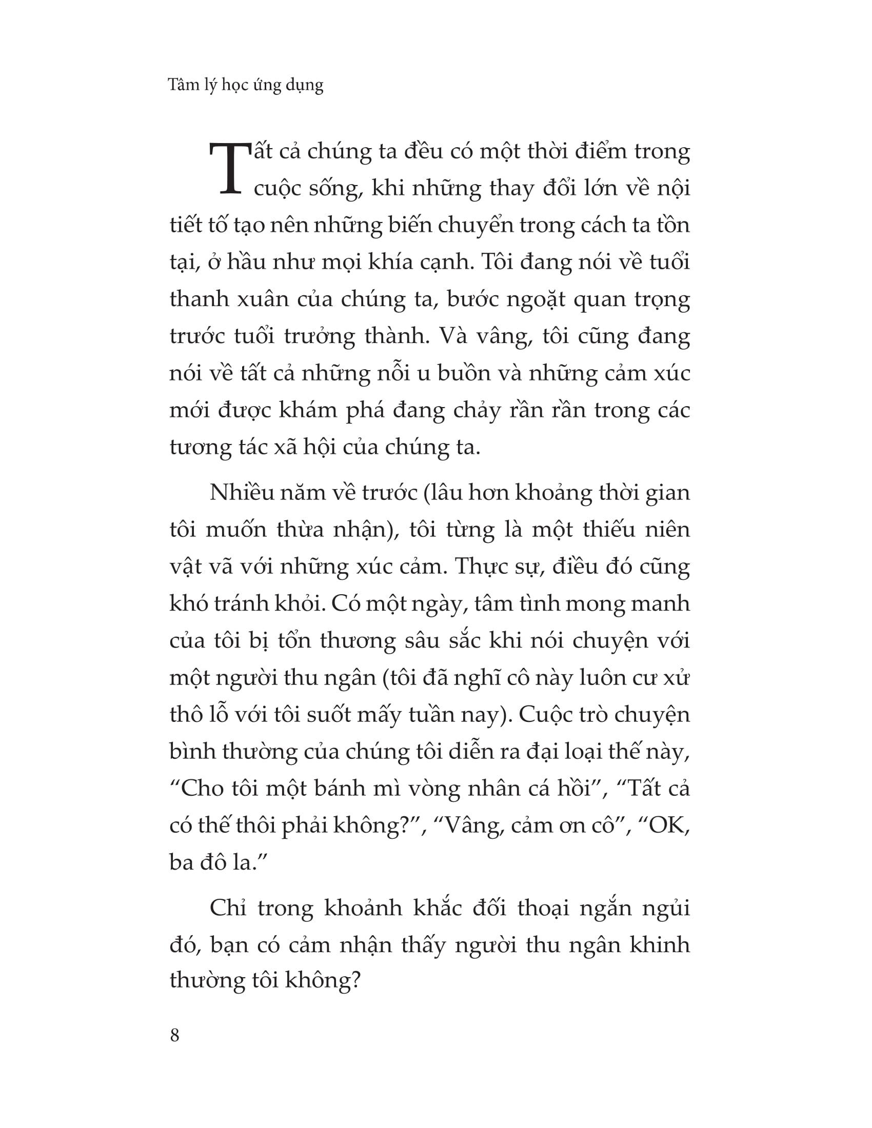 Tâm Lý Học Ứng Dụng