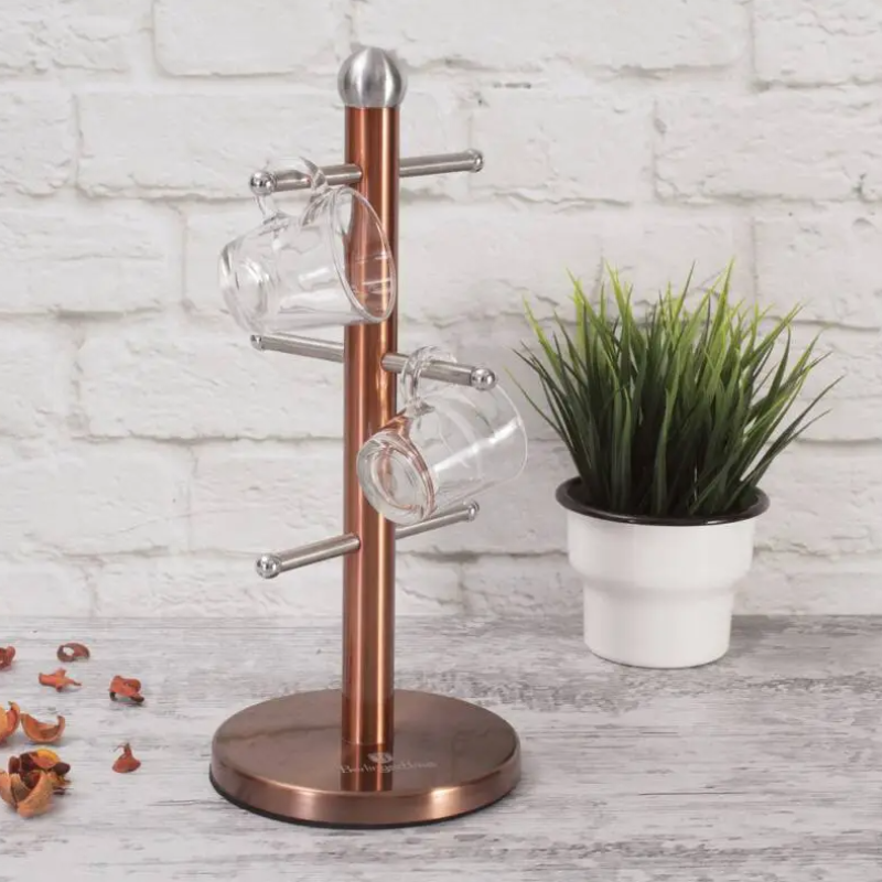 Giá Treo Cốc BERLINGER HAUS BH/1608 Cao 34cm, Chất Liệu Thép Không Gỉ, Phong Cách Hiện Đại, Nhập Đức