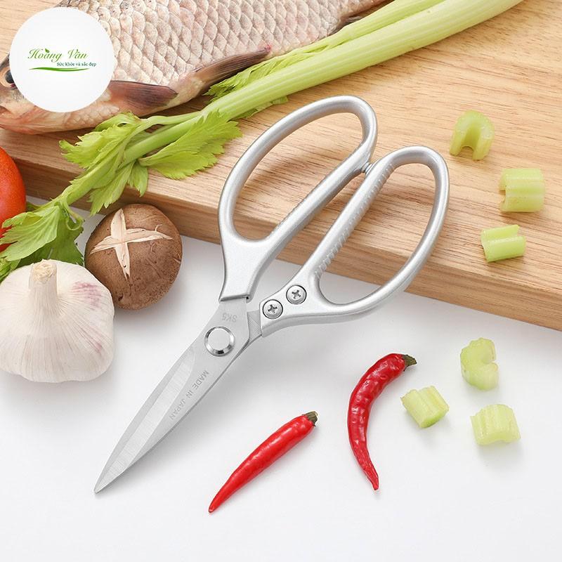 Kéo làm bếp SK5 Nhật Bản Cao Cấp - Kéo cắt thịt gà, xương, làm cá