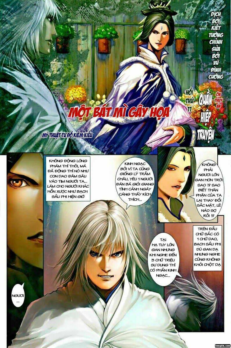 ôn thuỵ an quần hiệp truyện chapter 11 2