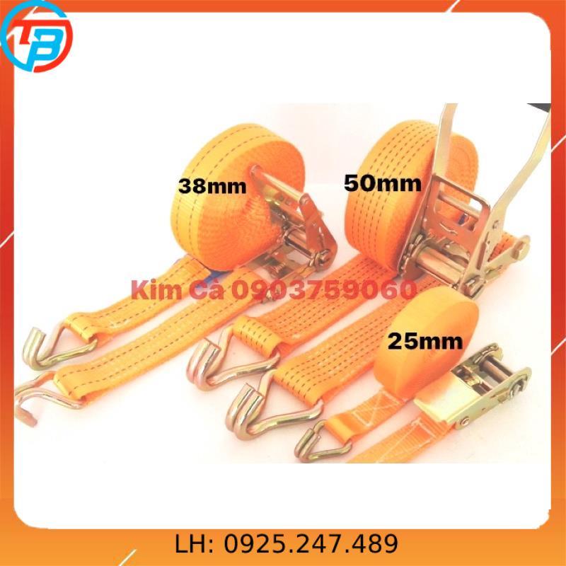 Dây Cảo Chằng Hàng Tăng Đơ bản 50mm tải 3000kg cáp thép Thái Bình Vina