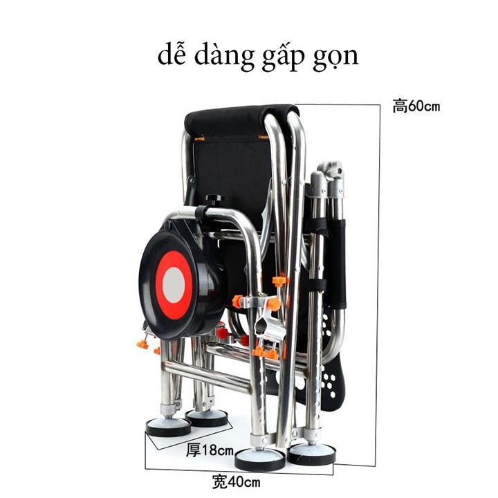 GHẾ ĐỊA HÌNH - GHẾ NGỒI CÂU ĐÀI - Ghế câu cá địa hình- FULL PAD - MSP : GĐH01