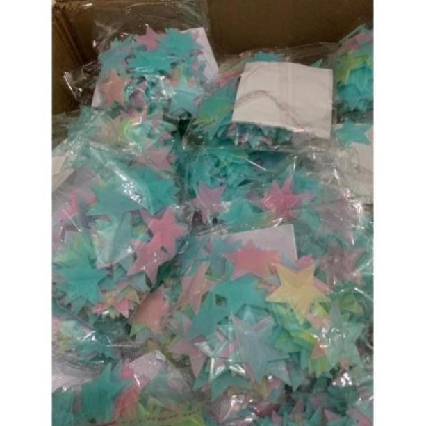 Combo 50 gói sao dạ quang phát sáng