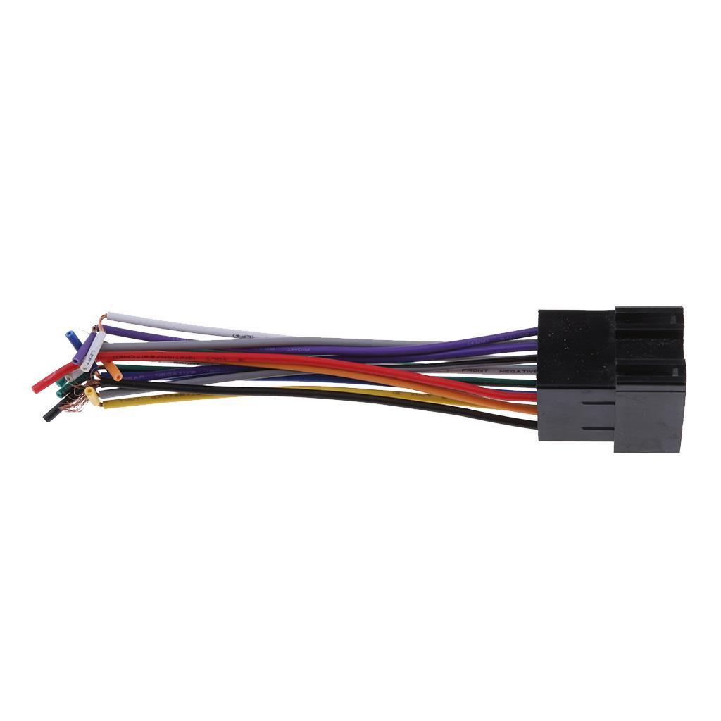 Universal Car  Wiring Harness   Radio Adapter Female Socket