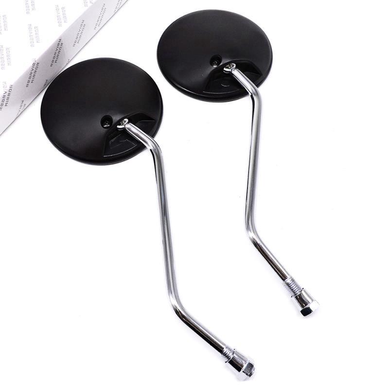 Gương Chiếu Hậu Hình Tròn 8mm 10mm Cho Xe Máy