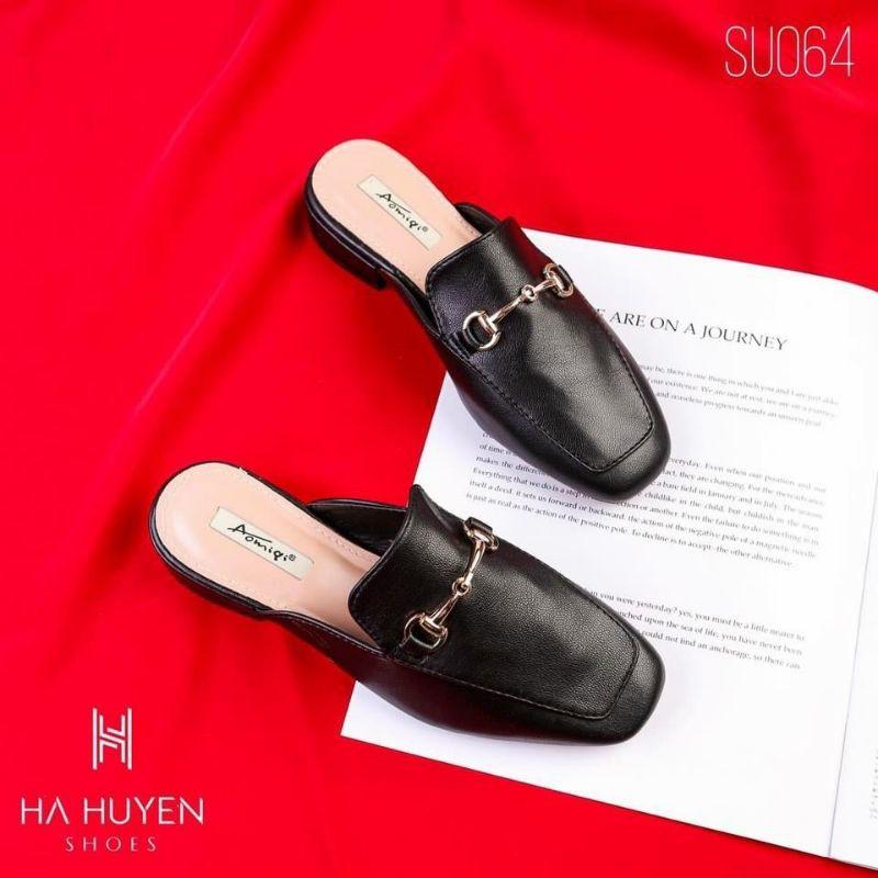 GIÀY SỤC KHUY NGANG TRƠN MẠ SÁNG - 2P