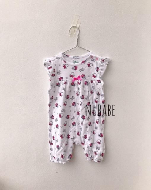 Bộ đồ bodysuit hồng cho bé gái