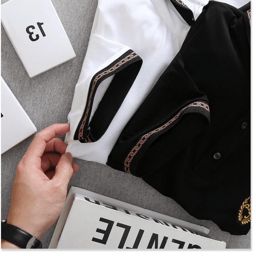 ÁO THUN CỔ TRỤ NAM NỮ,MÀU SẮC SANG TRỌNG,THIẾT KẾ HỌA TIẾT SIÊU NGẦU LANA FASHION