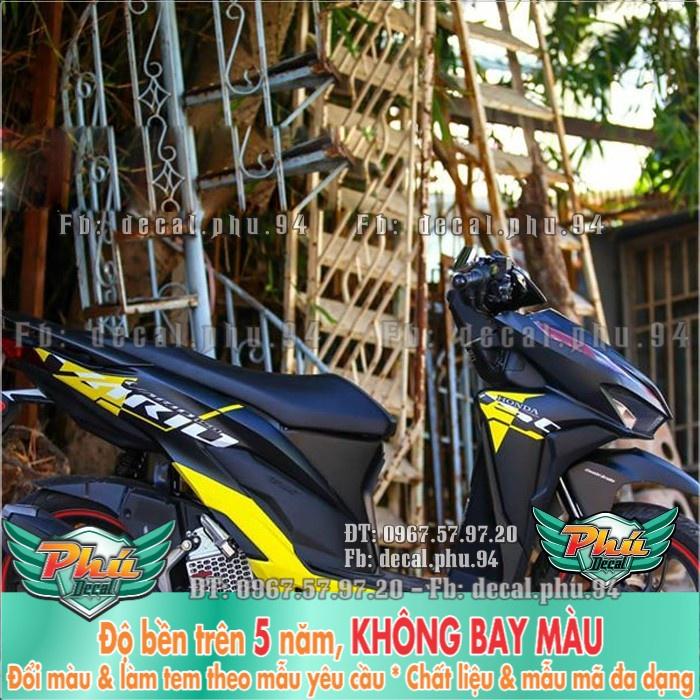 Tem rời VArio INDO đen vàng -1