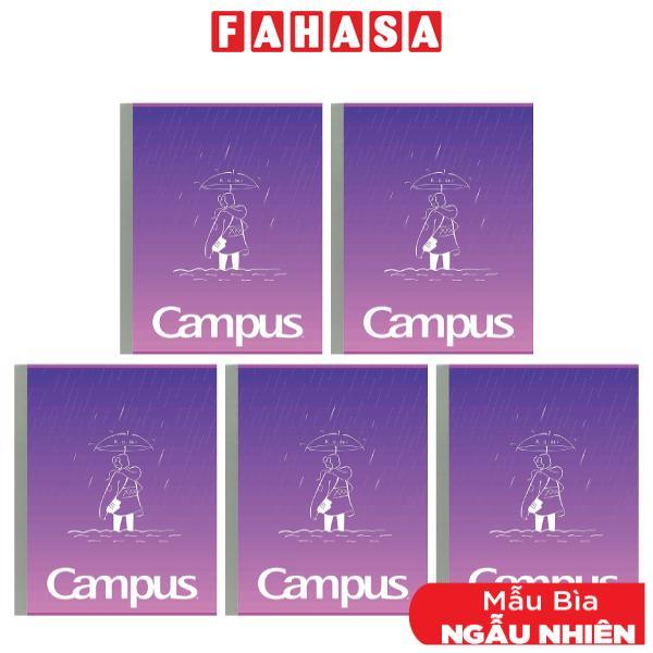 Combo 5 Tập Juvenile B5 Kẻ Ngang Có Chấm 80 Trang ĐL 58-65g/m2 - Campus NB-BJVN80