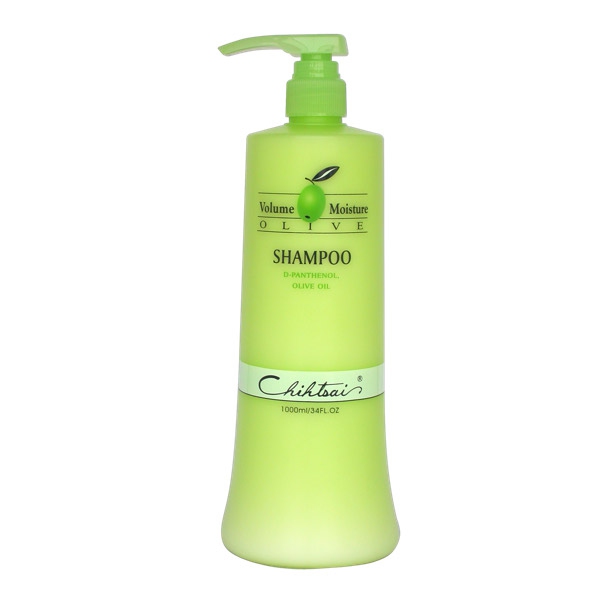 Dầu gội Chihtsai Volume Moisture Olive Shampoo siêu mượt tóc khô 1000ml