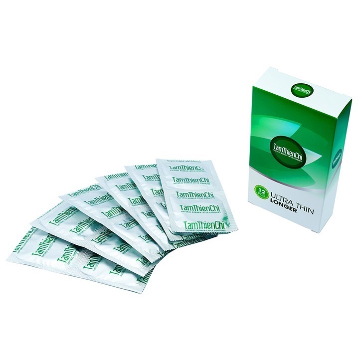 Bao cao su Tâm Thiện Chí Ultra thin Longer Siêu mỏng Kéo dài thời gian