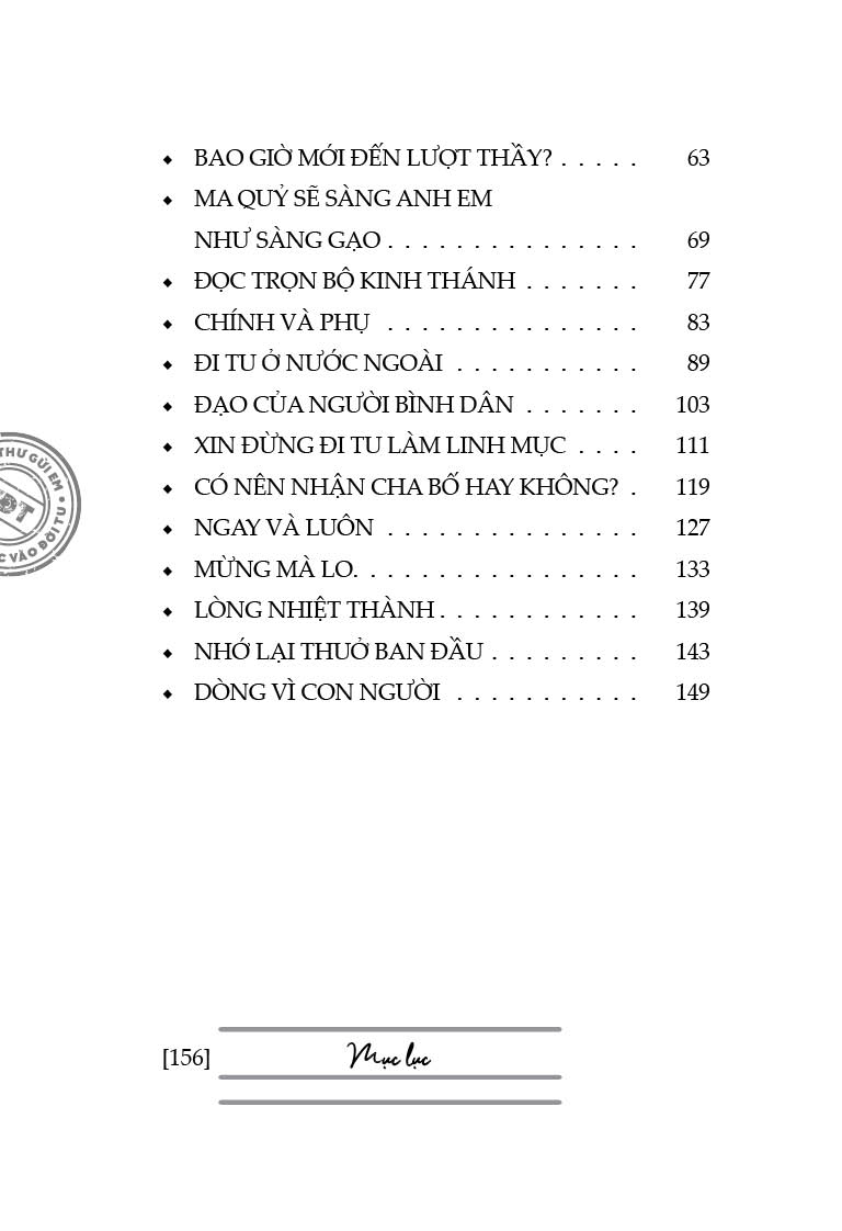 GỬI EM, BẠN TRẺ MỚI BƯỚC VÀO ĐỜI TU