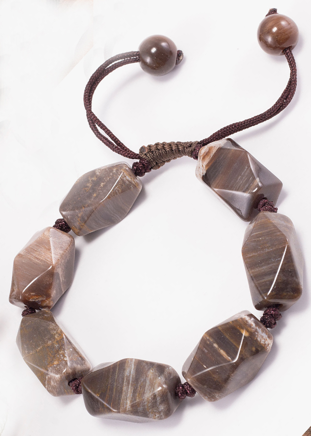 Vòng tay gỗ hóa thạch Ngọc Quý Gemstones