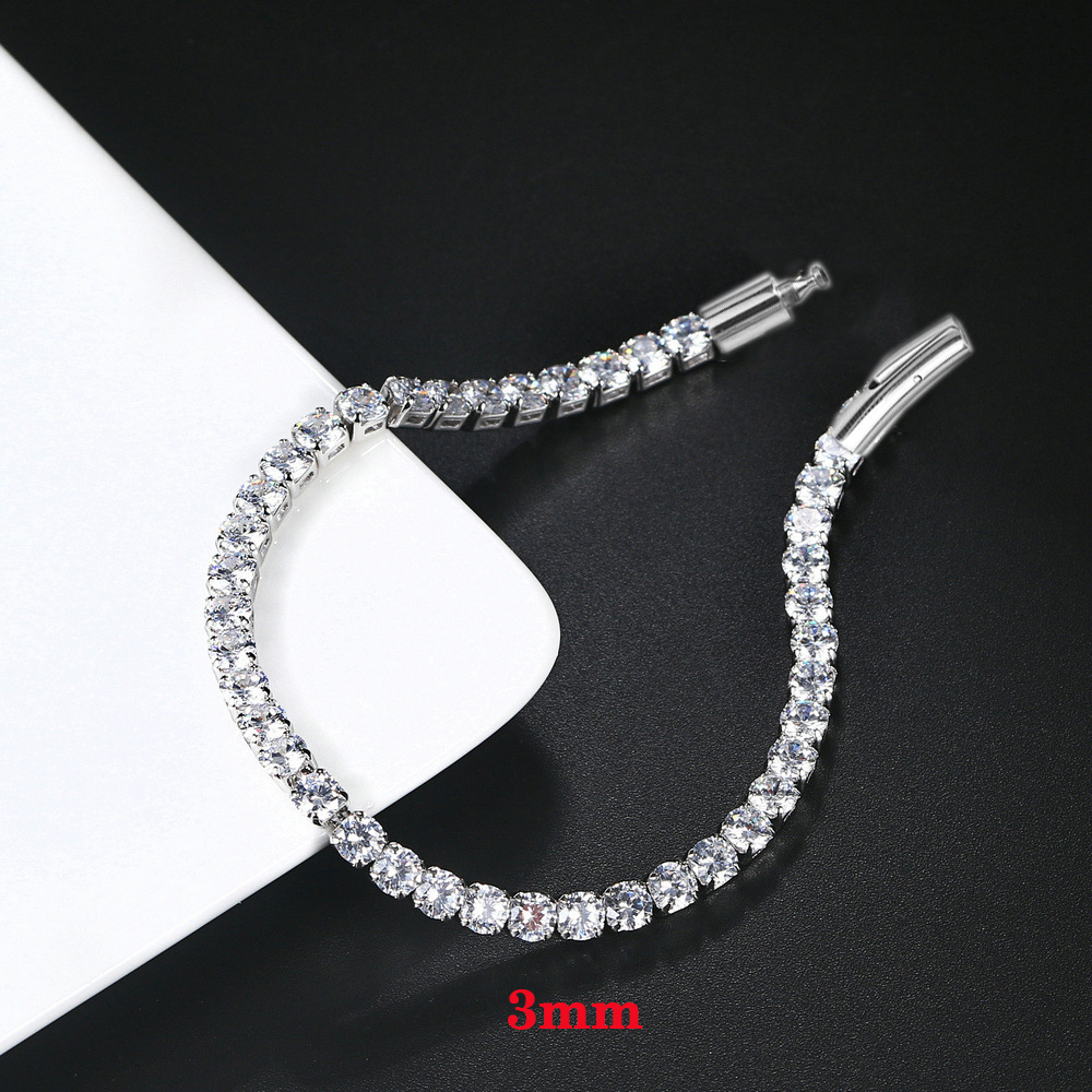 Dây chuyền nữ inox cao cấp 3ly đính đá sáng đẹp lấp lánh không đen kết hợp bộ khóa gài vip đẳng cấp vô cùng