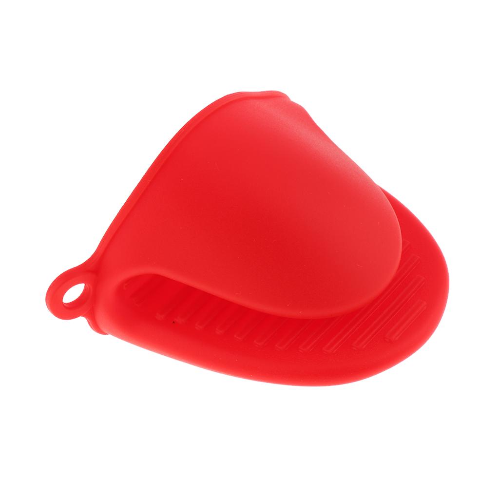 Heat Resistant Anti Scald Silicone Gloves Kitchen Tool Oven Mitts