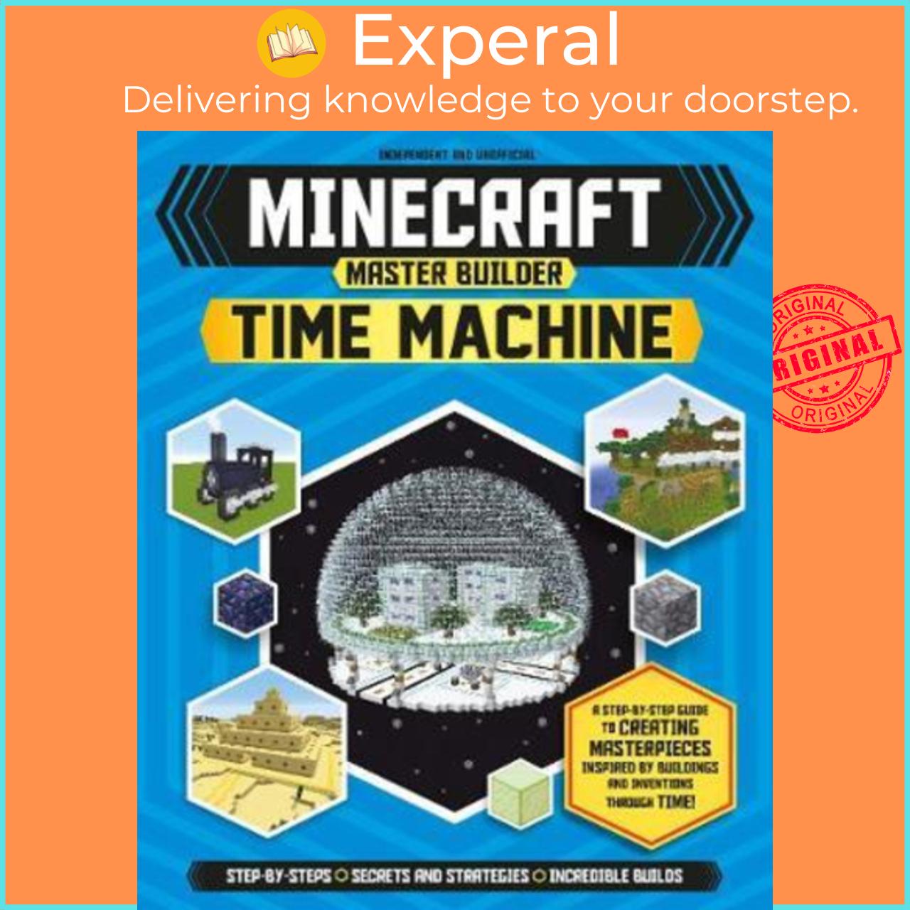 Sách - Minecraft Master Builder: Time Machine by Juliet Stanley