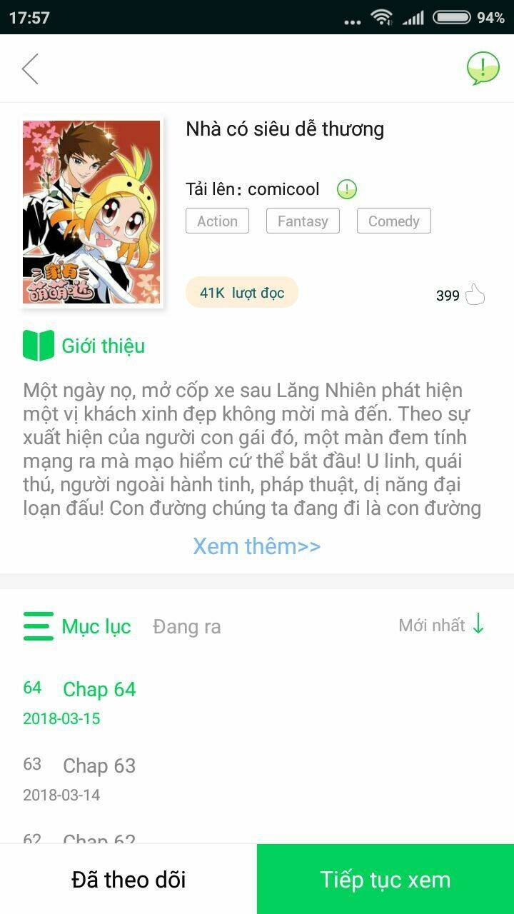 nhà có siêu dễ thương chapter 41 27