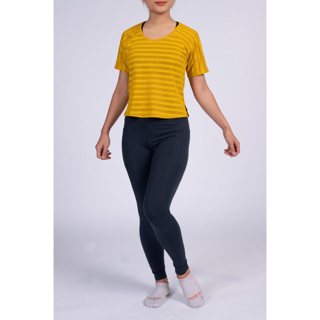 Áo Thun Nữ Cổ Tròn Form Suông Thể Thao Tập Gym