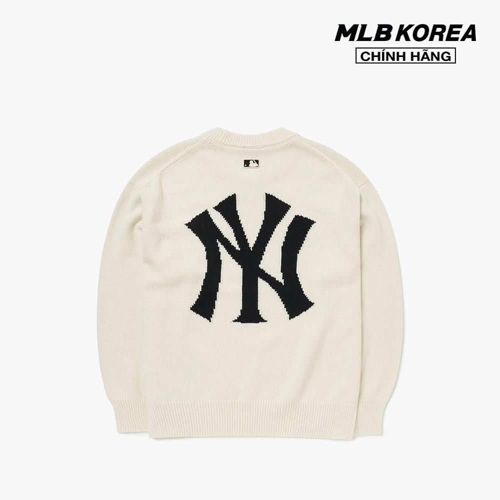 MLB - Áo sweater phom suông tay dài Basic Big Logo Overfit 3AKPB0126