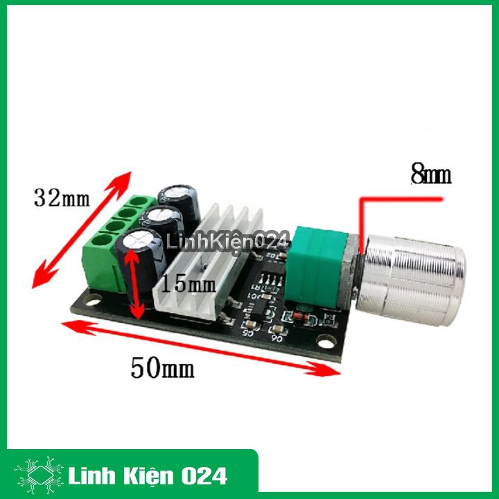 Bộ Điều Khiển Tốc Độ Động Cơ PWM DC 6V12V24V28V 3A