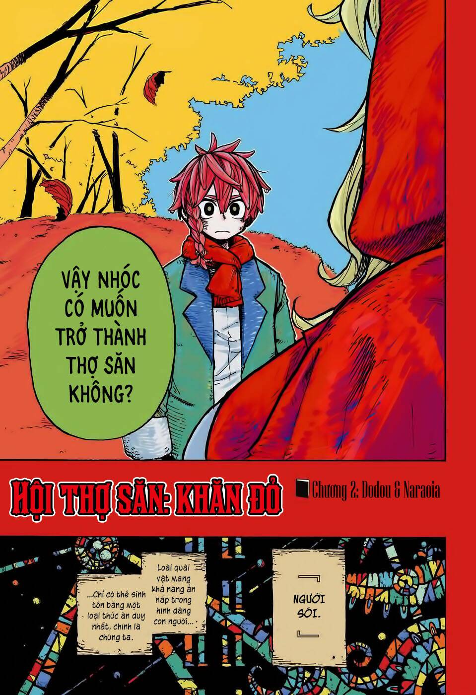 hội thợ săn: khăn đỏ chapter 2 2