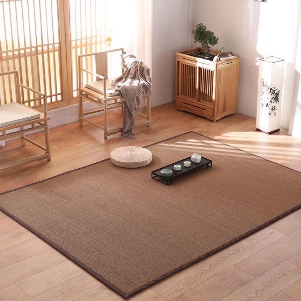 Phong cách mới nhất tre dệt Thảm phong cách Nhật Bản tatami sàn phòng ngủ phòng khách ban công thảm mùa hè thảm dày bay cửa sổ chăn