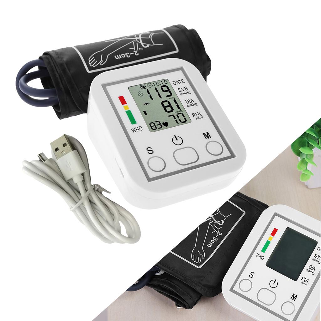 Accurate LCD Display Blood Pressure Monitor BP Monitor Pulse Rate Monitor