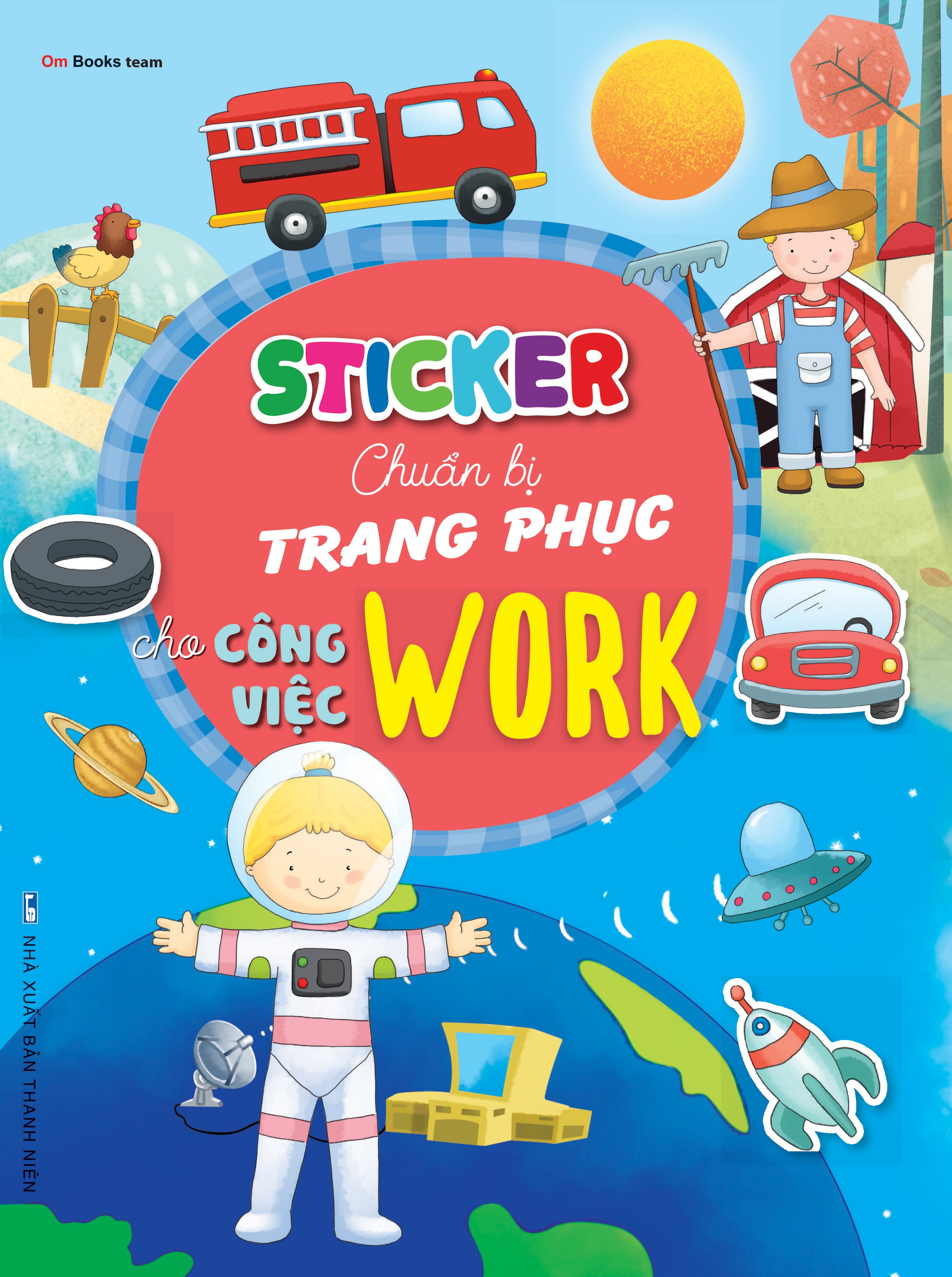 Combo trọn bộ 6 cuốn Sticker chuẩn bị trang phục