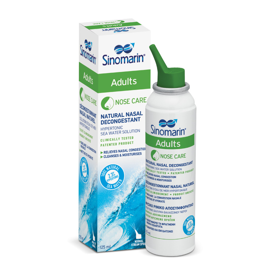 DUNG DỊCH CHỐNG NGHẸT MŨI SINOMARIN ADULS 125 ml