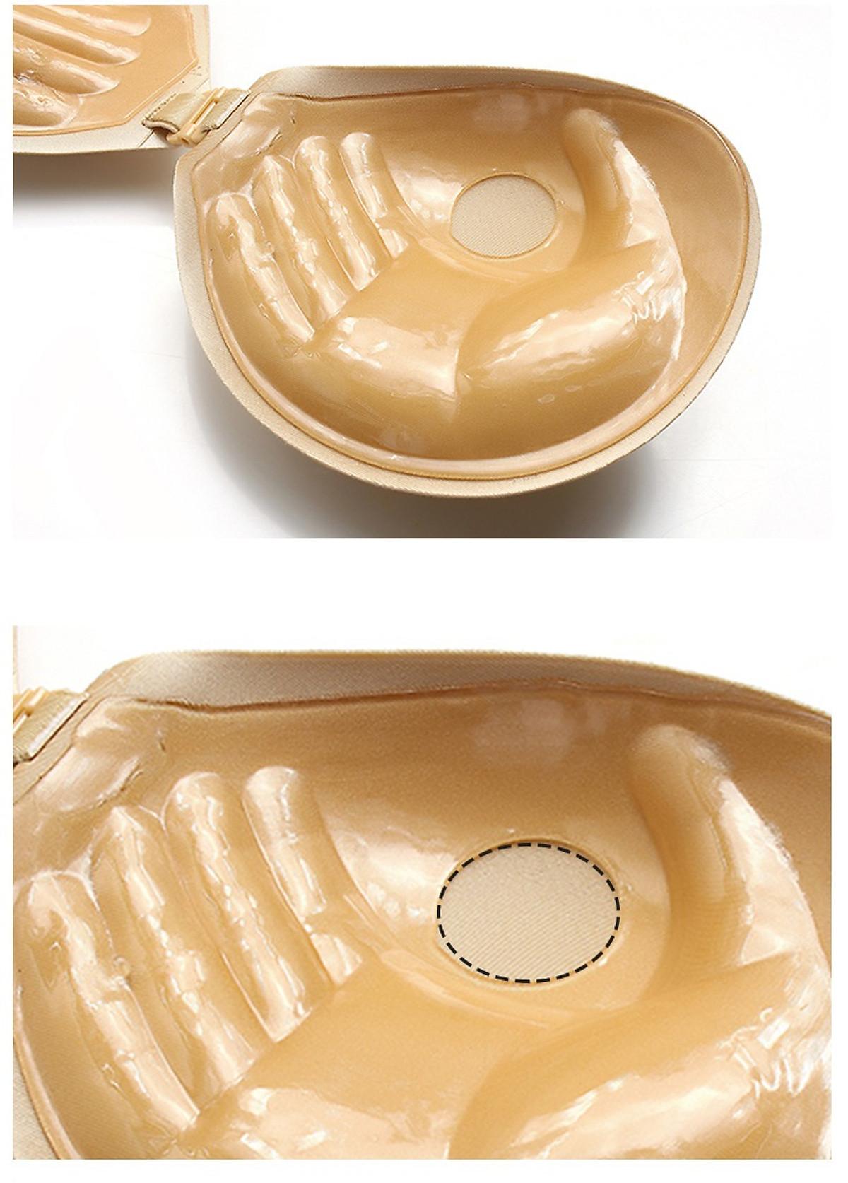 Áo dán ngực gài nút mút bàn tay siêu dày 3cm nâng ngực