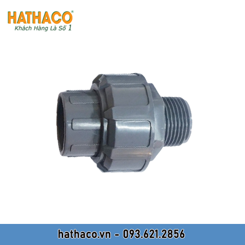Combo 10 Rắc Co PVC 27 Ren Ngoài 34 HATHACO Chính Hãng Sản Xuất Tại Việt Nam
