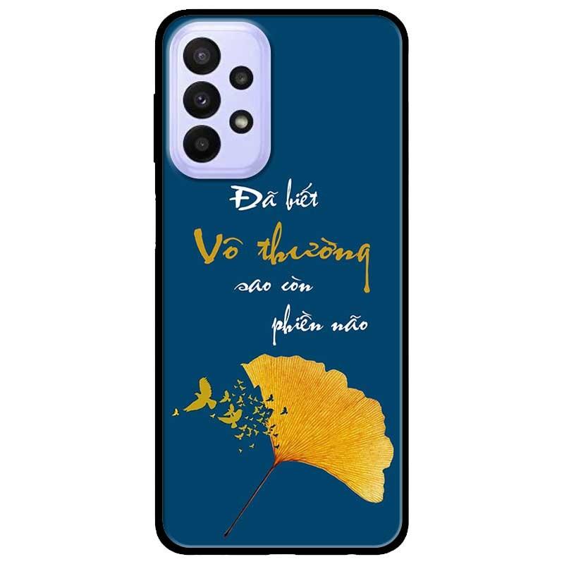 Ốp lưng dành cho Samsung A23 4G - A53 5G - A73 mẫu Chiếc Lá Thường
