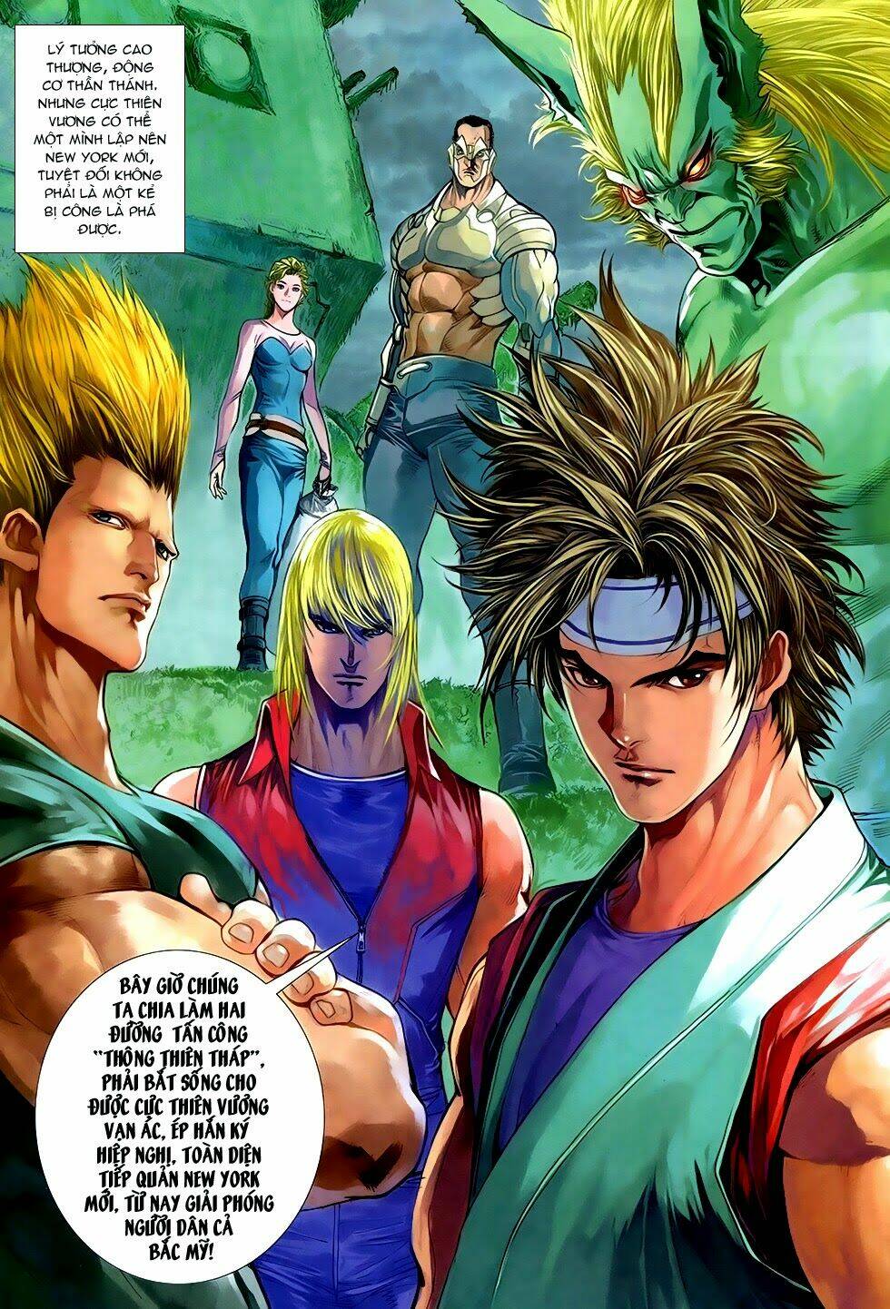 ba động quyền z hadouken zero chapter 11 15