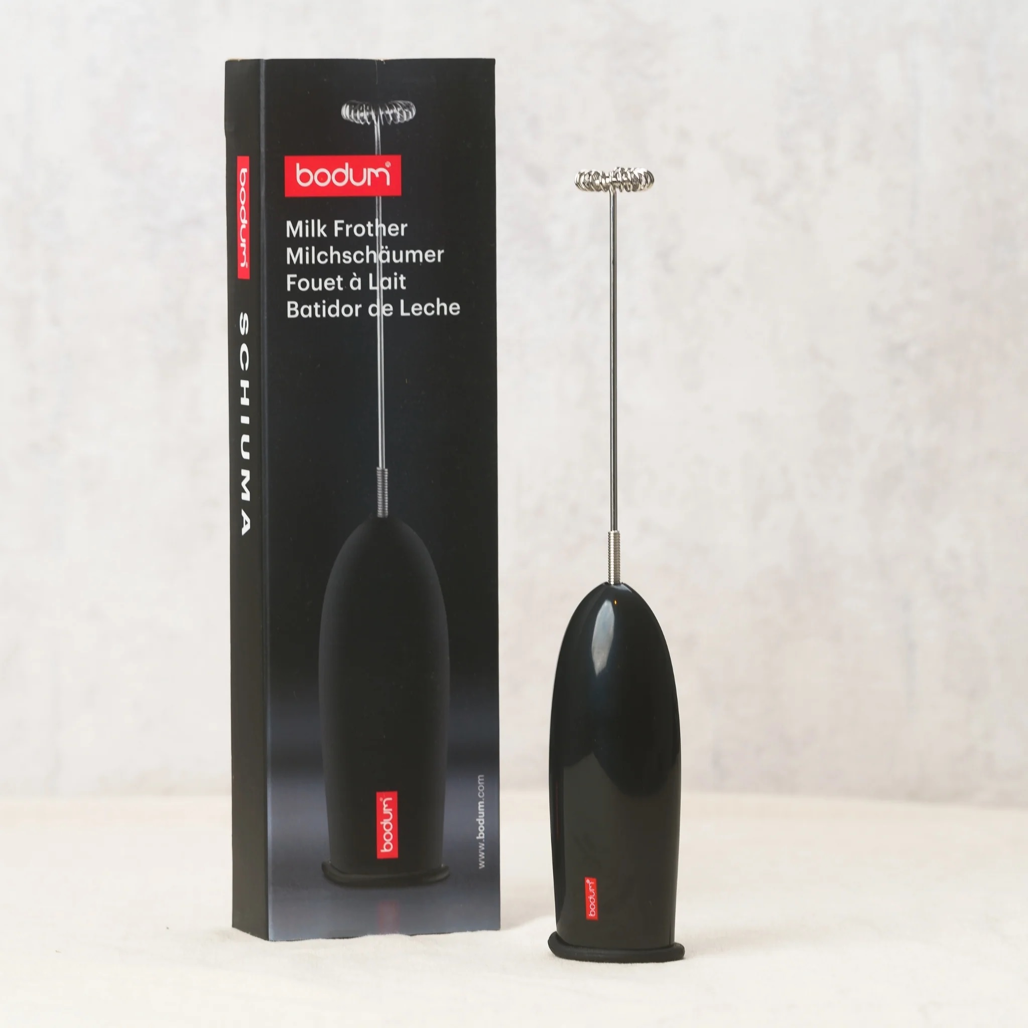 Máy tạo bọt Bodum Schiuma dùng pin AA-3040-01 | Hàng chính hãng