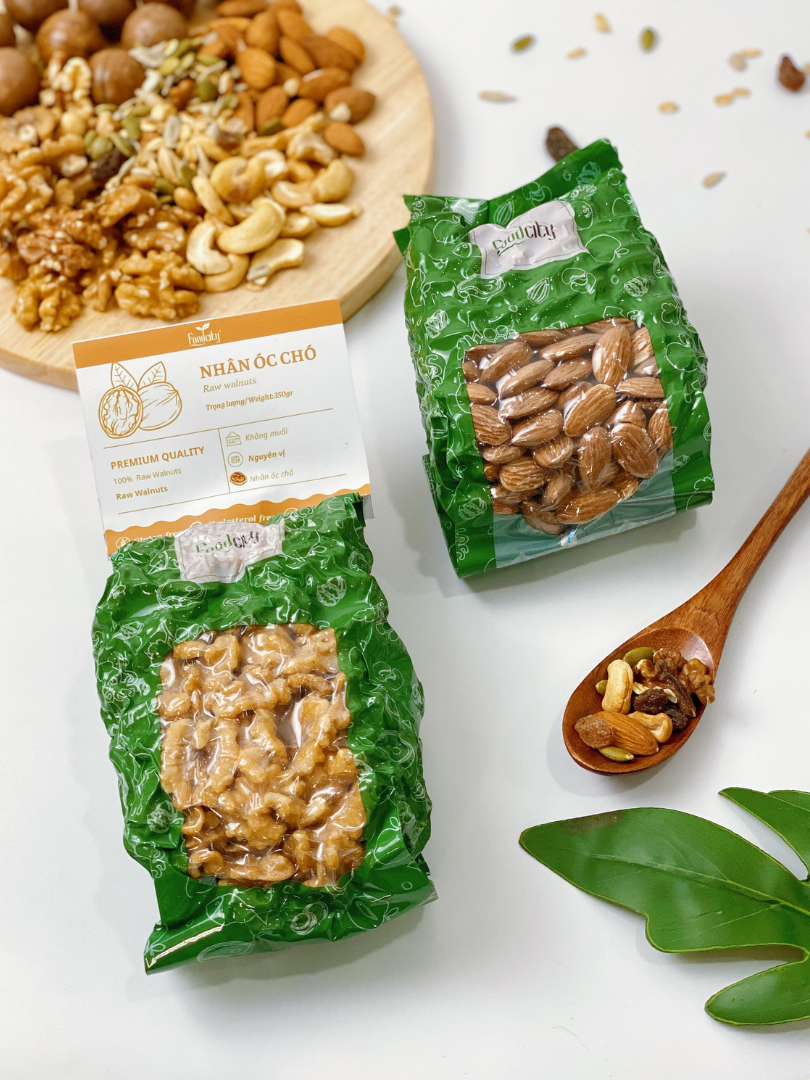 COMBO SỮA HẠT HẠNH NHÂN & ÓC CHÓ