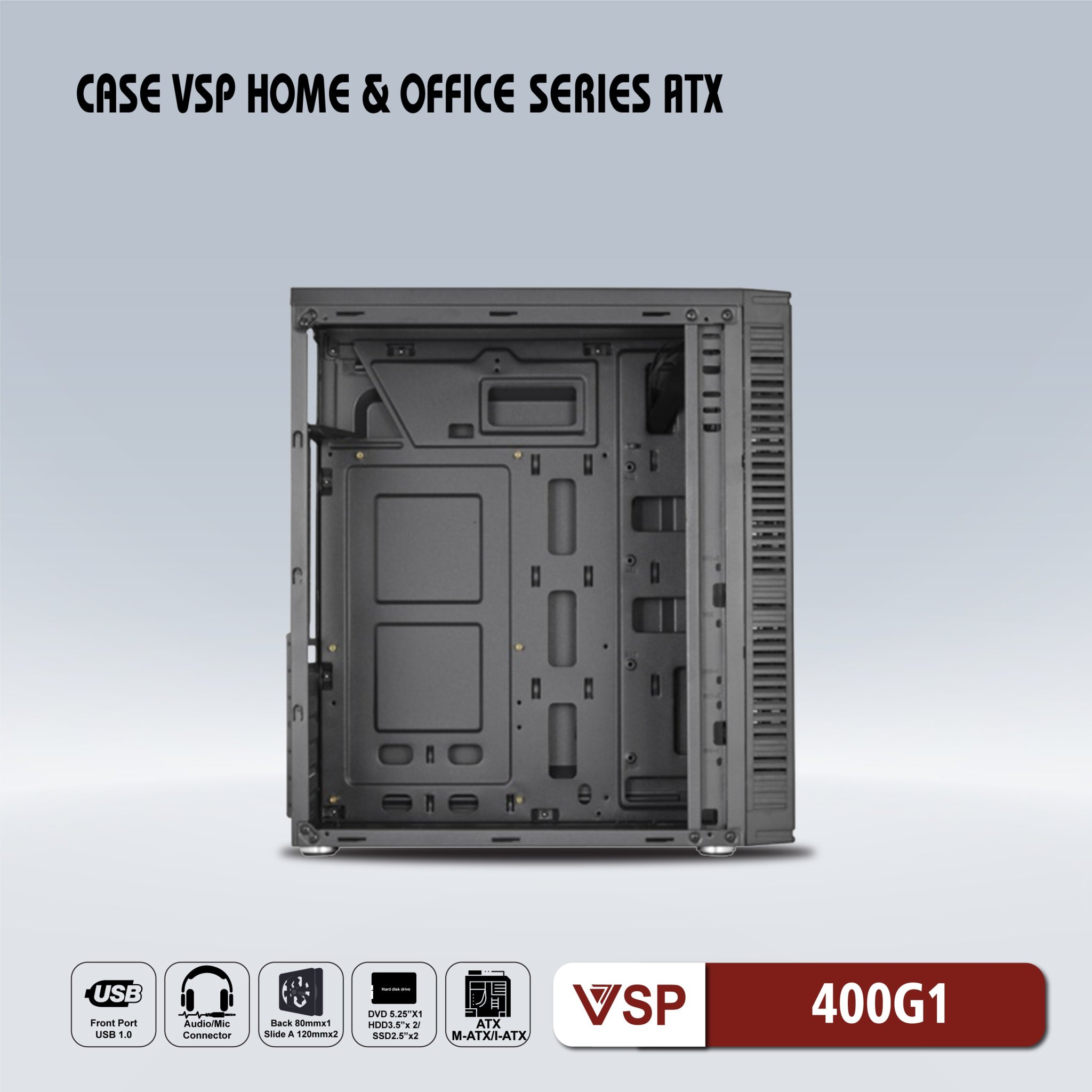 Case VSP 400G1 Model - Hàng chính hãng