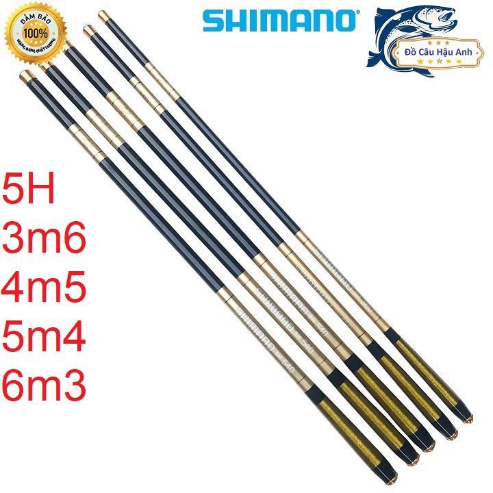 Cần câu tay Shimano 5H 3m6 - 6m3 câu đơn câu đài