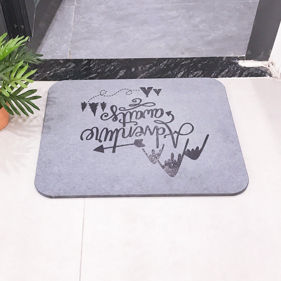 Thảm đá chùi chân siêu thấm- thảm dậm chân Foot mat- Carpet