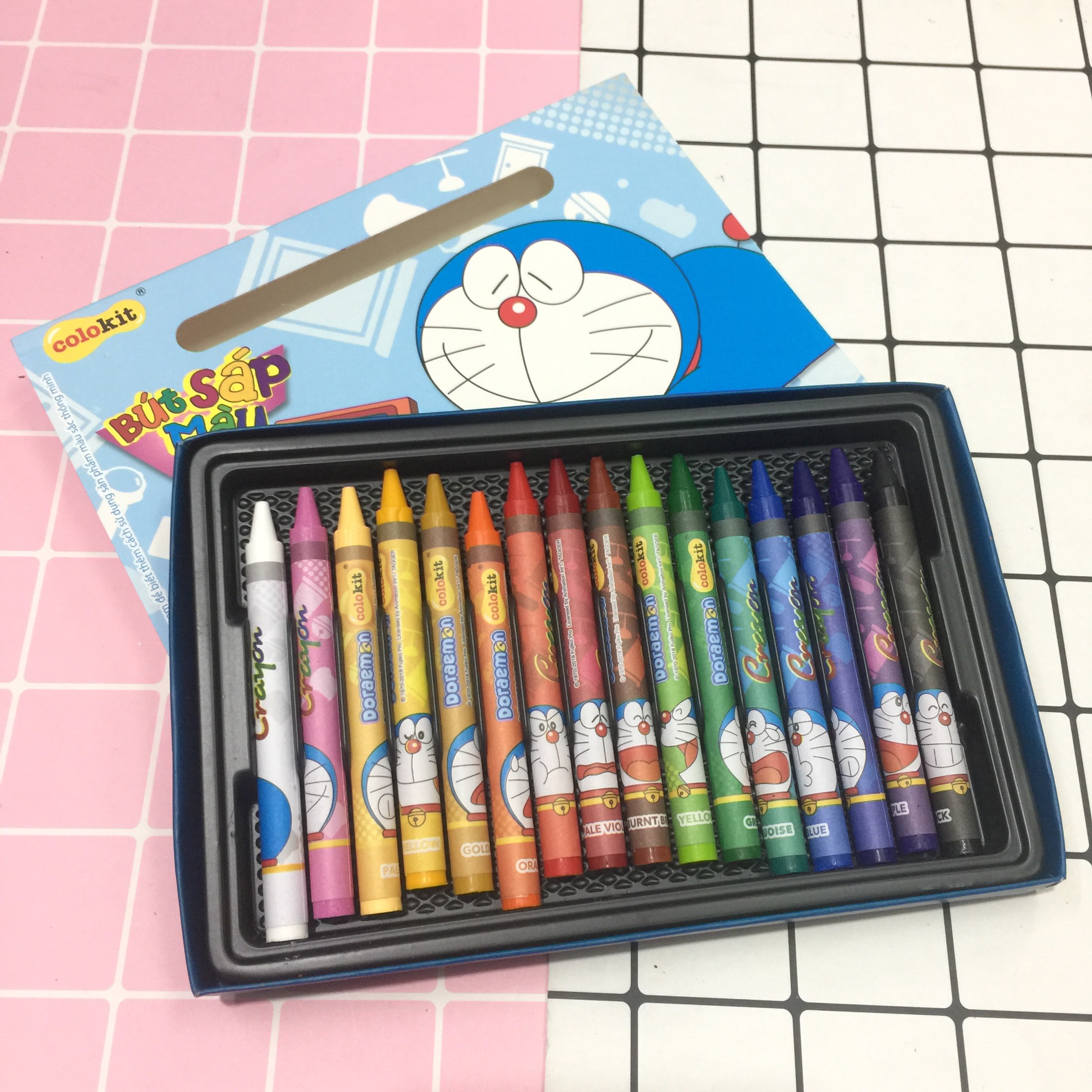Mua BỘ 16 BÚT SÁP MÀU tại MPPshop Mua Bộ 16 Bút Sáp Màu Tại Mppshop
