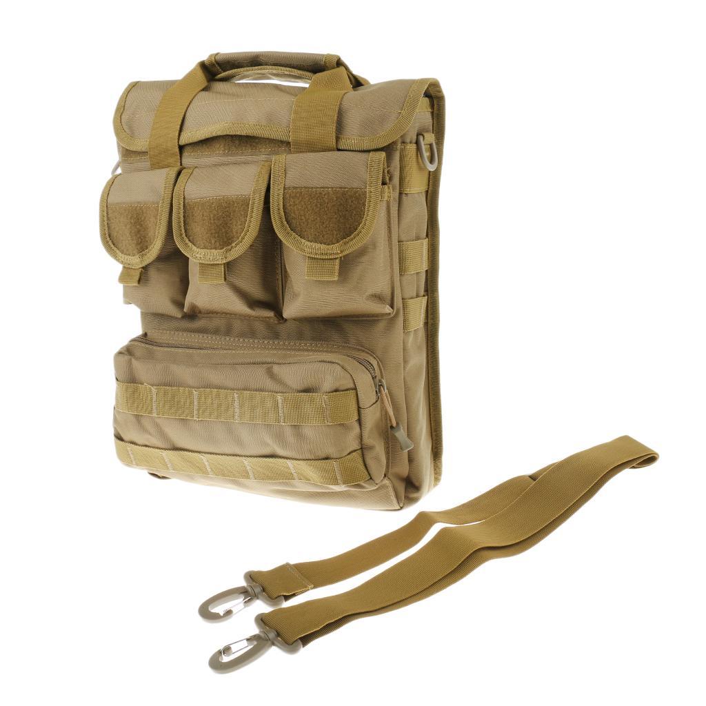 Outdoor Multifunctional Fishing Tackle Bag Water-Resistant Waist Shoulder Carry Storage Waist Pack Sling Bag Fishing Gear Storage for Fishing Hiking Climbing