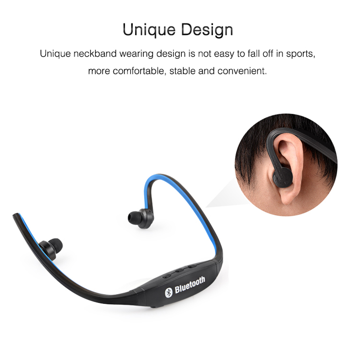 Tai nghe bluetooth sport S9TF – hỗ trợ nghe nhạc thẻ nhớ (Giao màu ngẫu nhiên)