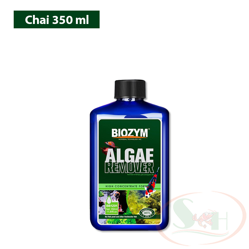 Diệt rêu hại Biozym Algae Remover ức chế tảo xanh bể thủy sinh cá tép cảnh